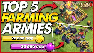 TOP 5 BEST TH14 FARMING ATTACK STRATEGIES FOR 2022 | Clash of Clans