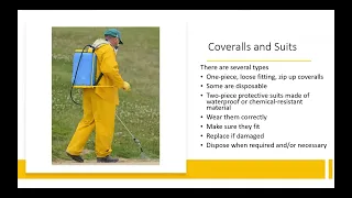 National Pesticide Applicator Certification Core Manual (Chapter 6) - Personal Protective Equipment