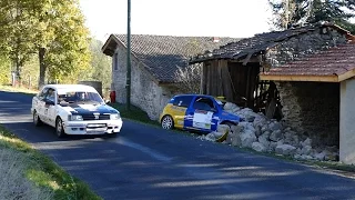 Rally of the Dôme Mounts 2016 | SS5 : Smashed Finish & Hard Cornering
