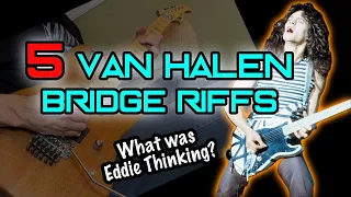 5 Eddie Van Halen Bridge Guitar Riffs & How To Inspire Your Own Creativity!