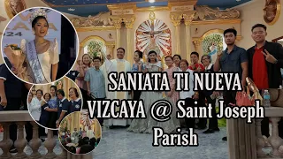 SANIATA TI NUEVA VIZCAYA, MELAR CLAIRE V. ROMERO, attends Sunday Mass, honors the Almighty God. 🙏