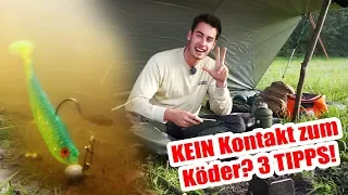 Du spürst deinen Gummifisch nicht beim Zander Angeln? 3 Tipps für einen besseren Kontakt!