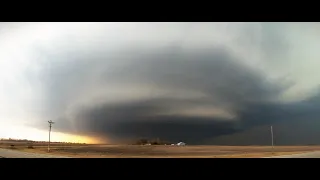 TIME-LAPSE FULL CHASE PALMER TO KANAWHA, IOWA 4/12/22