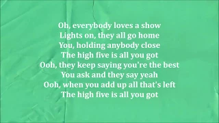 Sigrid - High Five (Lyrics Video)