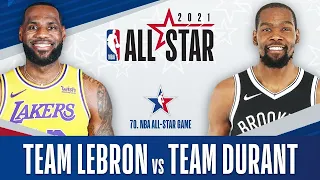 Team LeBron vs Team Durant 2021 NBA All Star Game - LIVE