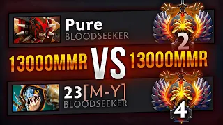 13.000 ММР vs 13.000 MMR - БИТВА ВЕКА 🔥