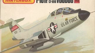 Matchbox 1/72 RF-101b Voodoo- "Full Build + Final Reveal" Video (1.15.17)