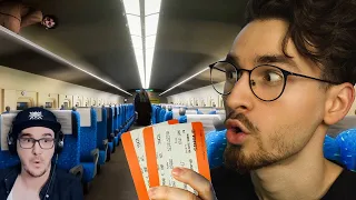 Поезд с ОЧЕНЬ СТРАННЫМИ ПАССАЖИРАМИ | Shinkansen 0 ► Брайн Мапс (TheBrianMaps) | Реакция