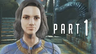 Fallout 4 - Walkthrough PART 1 Gameplay No Commentary [1080p]