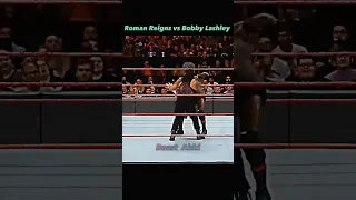 Roman Reigns 🆚 Bobby Lashley Bobby Handshake on Roman Performance # shorts #@@ #attitude