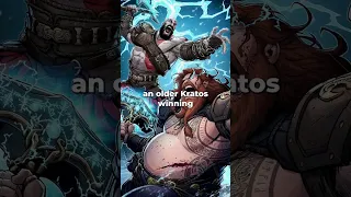 Can Young Kratos Beat Thor Easily?#shorts