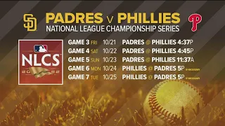 The Padres took over in Game 2 knocking off the Phillies 8-5