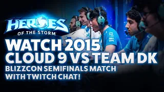 WATCH 2015 CLOUD 9 VS TEAM DK BLIZZCON SEMIFINALS MATCH WITH TWITCH CHAT!