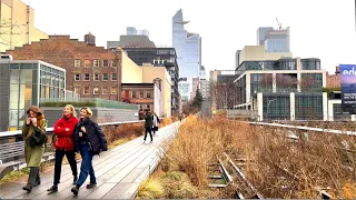 Walking in Chelsea - The High Line & Hudson Yards NYC [4K HDR]