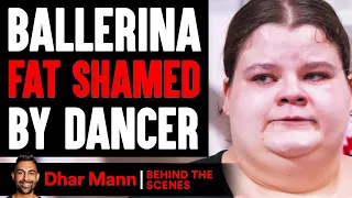 Ballerina FAT SHAMED By Dancer ft. Jordan Matter (Behind The Scenes) | Dhar Mann Studios