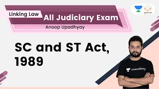 SC and ST Act , 1989 | All Judiciary Exams | Anoop Upadhyay | Linking Law