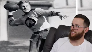 Rugby Player Reacts to ERNIE NEVERS #89 The Top 100 NFL's Greatest Players!
