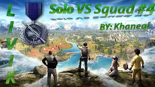 PUBG MOBILE - LIVIK - Solo vs Squad #4 - 1100 HASAR 10 KILL
