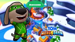 Talking Tom Hero Dash - Ben - Full screen - Gameplay, Android - LILU