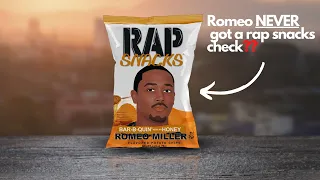 Romeo says he never got paid from Rap Snacks??? Master P please explain.