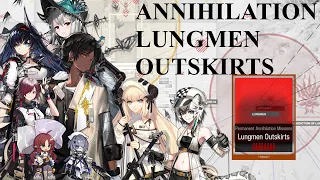 Arknights Annihilation 2 - Lungmen: Outskirts 400 Kills: High End Squad