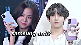 bts and blackpink sponsoring samsung in a nutshell