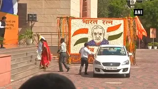 BJP leaders arrive to attend second day of national executive meeting