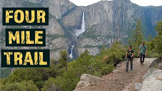The Incredible FOUR MILE TRAIL to GLACIER POINT // Yosemite National Park #hiking #hike #yosemite