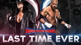 The Undertaker vs Triple H  WWE Super show down  melbourne Australia 2018