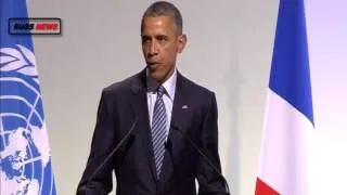 Выступления Барака Обамы на конференции ООН по климату в Париже / 30.11.2015