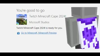 How to get The Twitch cape For free.. Minecraft