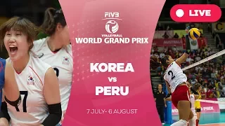 Korea v Peru - Group 2: 2017 FIVB Volleyball World Grand Prix