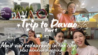 Must visit restaurants in Davao City plus window shopping | World of D