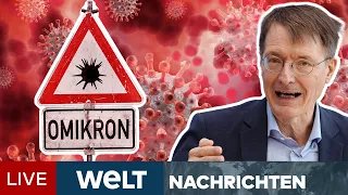 DEUTSCHER DATEN-SALAT: Lauterbach verzweifelt - Omikron weltweit auf Siegeszug | WELT Newsstream