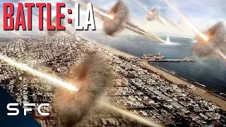 Battle Los Angeles | Aliens Invade Los Angeles | Full Scene | Sci-Fi Central