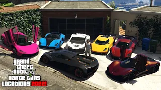 GTA 5 Story Mode Rare Cars Locations 2022!