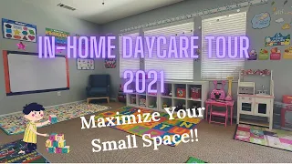 Daycare Tour 2021 // Small Space Ideas! // CA Licensed Daycare