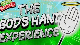 The GOD'S HAND Glove Experience in Slap Battles 👼 - Roblox