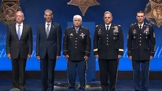 Spc. 5 James C. McCloughan: Pentagon Hall of Heroes Induction Ceremony