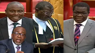 Fireworks as Speaker Wetang'ula approves impeachment motion against  CS Mithika Linturi!