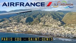 Air France AF644: Paris CDG ✈ Saint-Denis Réunion (Boeing B777-300ER) [HD 1080p]