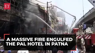 Patna fire: At least 6 killed, over 30 rescued after fire breaks out in a hotel, says DSP K Murari