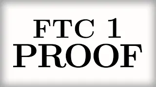 8.4 A proof of Part 1 of the FTC