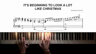 It's Beginning to Look a Lot Like Christmas − Piano Cover + Sheet Music