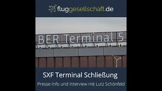 Flughafen Berlin Brandenburg Terminal 5 schließt