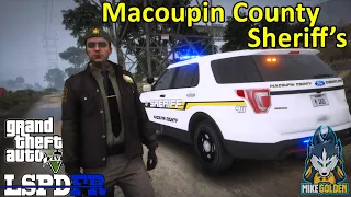 Macoupin County Sheriff's Office Patrol | GTA 5 LSPDFR Episode 536