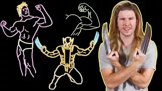 Would Wolverine Be the Ultimate Body Builder? (Because Science w/ Kyle Hill)