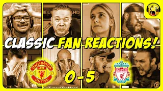 MAN UTD FANS MELTDOWN REACTIONS TO MAN UTD 0-5 LIVERPOOL IN 2021/22 CLASSIC | PREMIER LEAGUE