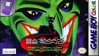 Longplay of Batman Beyond: Return of the Joker