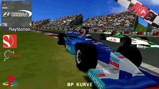 Formula One 2001 | Sauber Red Bull / Räikkönen | Nürburgring / European GP | PlayStation/PS1/PSX HD